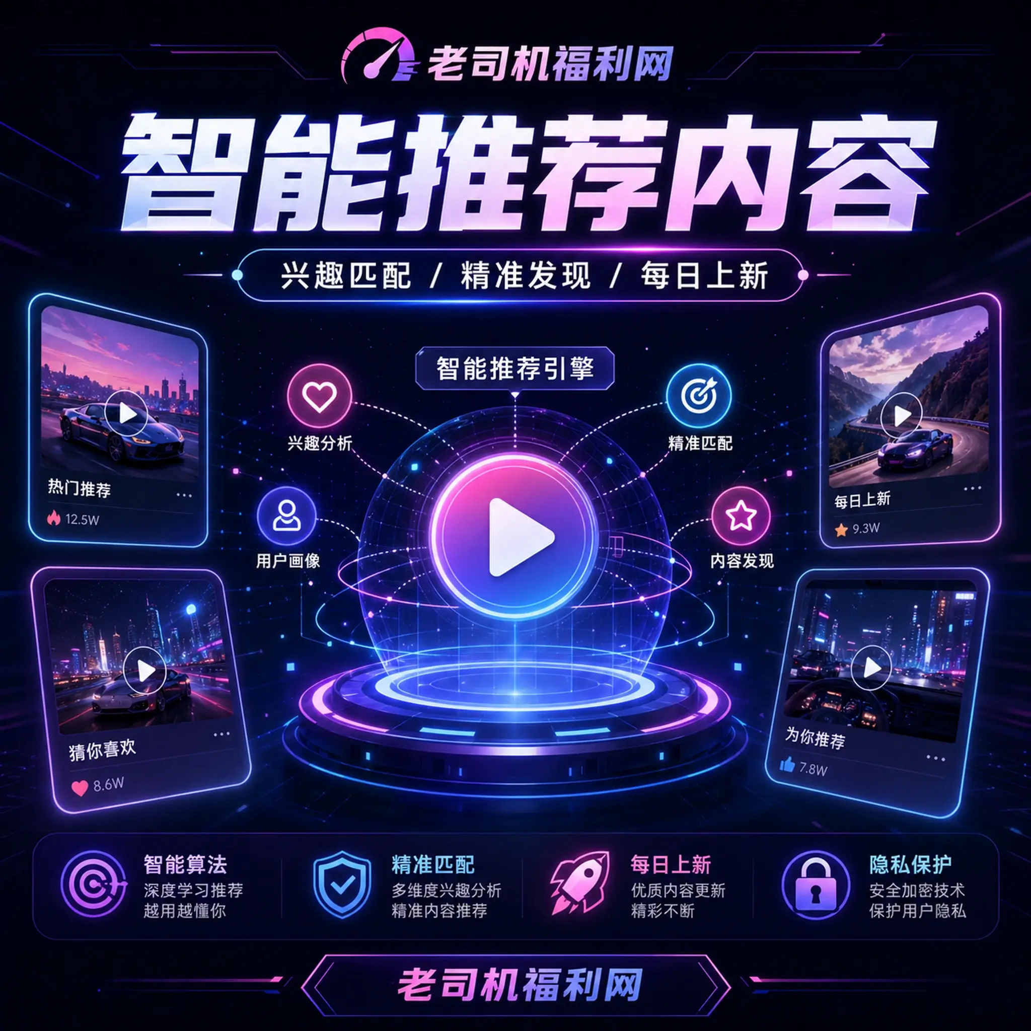 老司机兴趣匹配与标签推荐